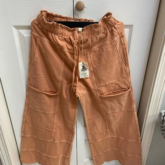 Easel rust color wide -Leg Pants - Picture 6 of 6